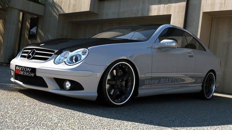 Maxton Front Stoßstange MERCEDES CLK W209 AMG LOOK