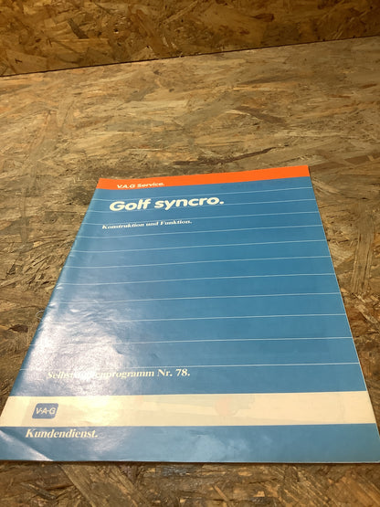 V.A.G Service Golf Syncro