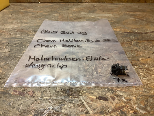 Chevrolet Malibu, Bj. 15-22; Chevrolet Sonic Motorhauben-Stütz-Stangenclip Original GM NEU