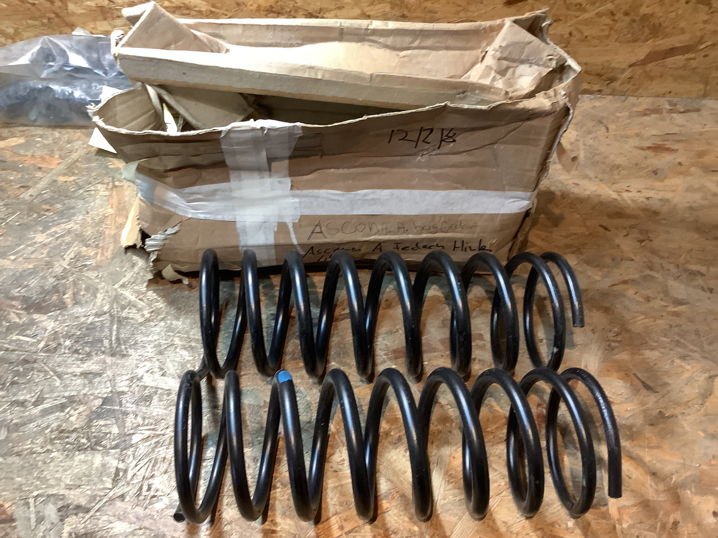 Ascona A Federn hinten Original GM NEU