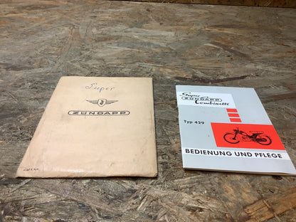 Bedienung und Pflege Super Zündapp Combinette Typ 429