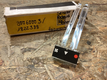 Senator A, Rekord E, Monza Heizungsregler Original Opel NEU