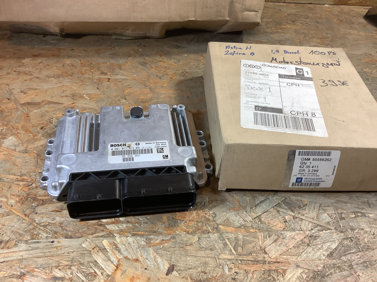 Astra H, Zafira B Motorsteuergerät Original GM NEU
