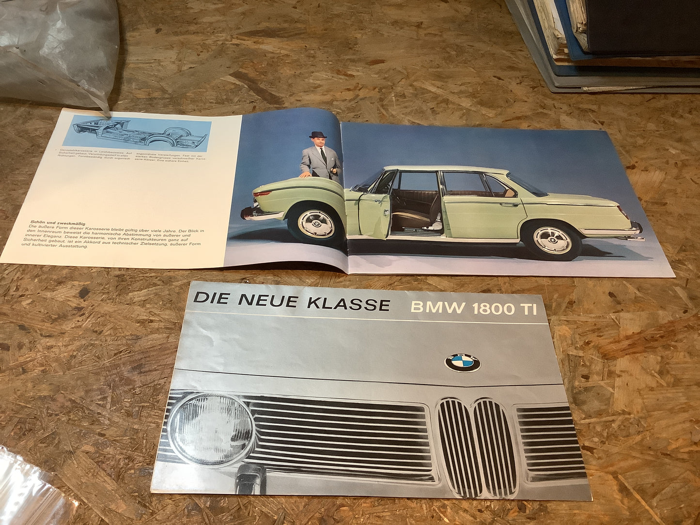 Die Neue Klasse BMW 1800 Werbeprospekt