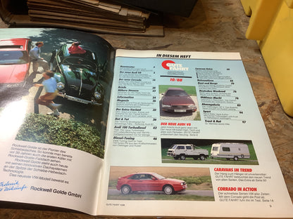 Gute Fahrt Der Neue Corrado Zeitschrift Ausgabe 10/88