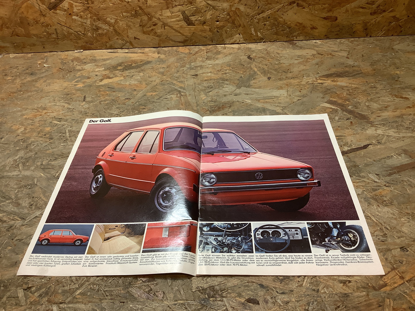 VW Zeitschrift über Golf, Käfer, Passat, Scirocco, K70 August 1974