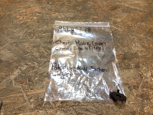 Chevrolet Matiz (M100); Chevrolet Spark (M100) Patch, vorderer Sicherheitsgurt Original GM NEU