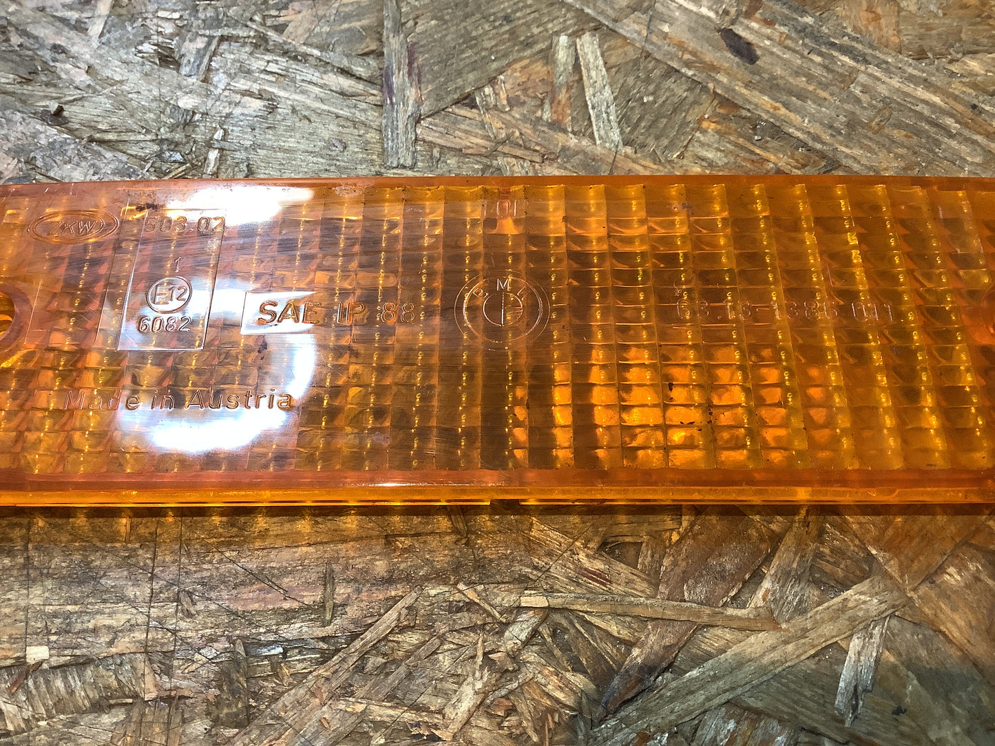 BMW 3er Blinkerglas, orange Original BMW NEU