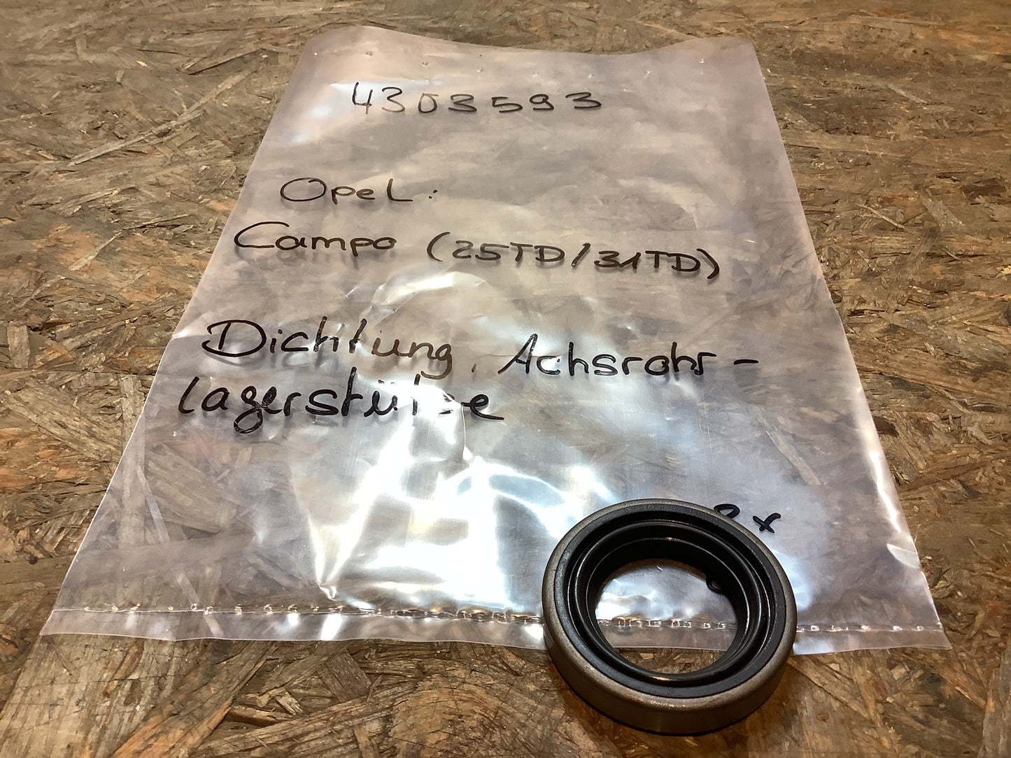 Campo (25TD/31TD) Dichtung Achsrohr Lagerstütze NEU