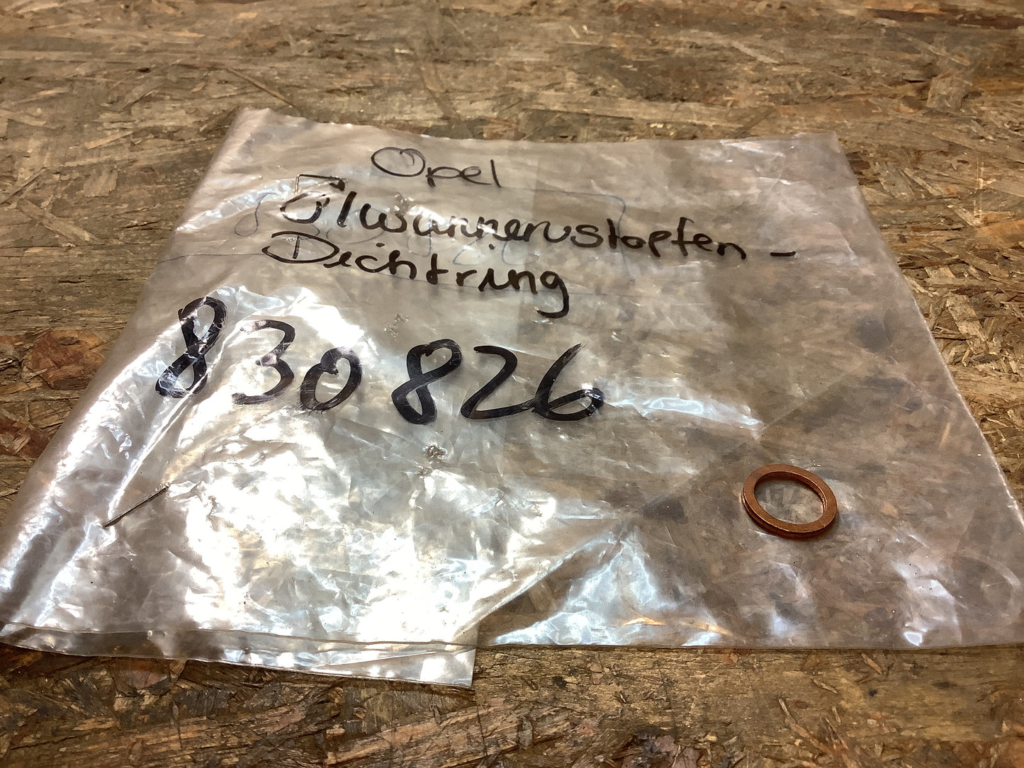 Opel Ölwannenstopfen-Dichtring NEU