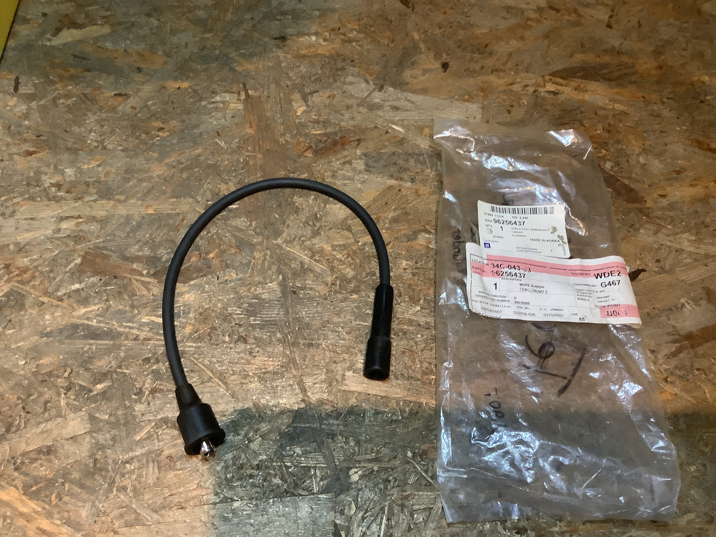 Chevrolet Matiz Zündkabel 3 Zylinder Original GM NEU