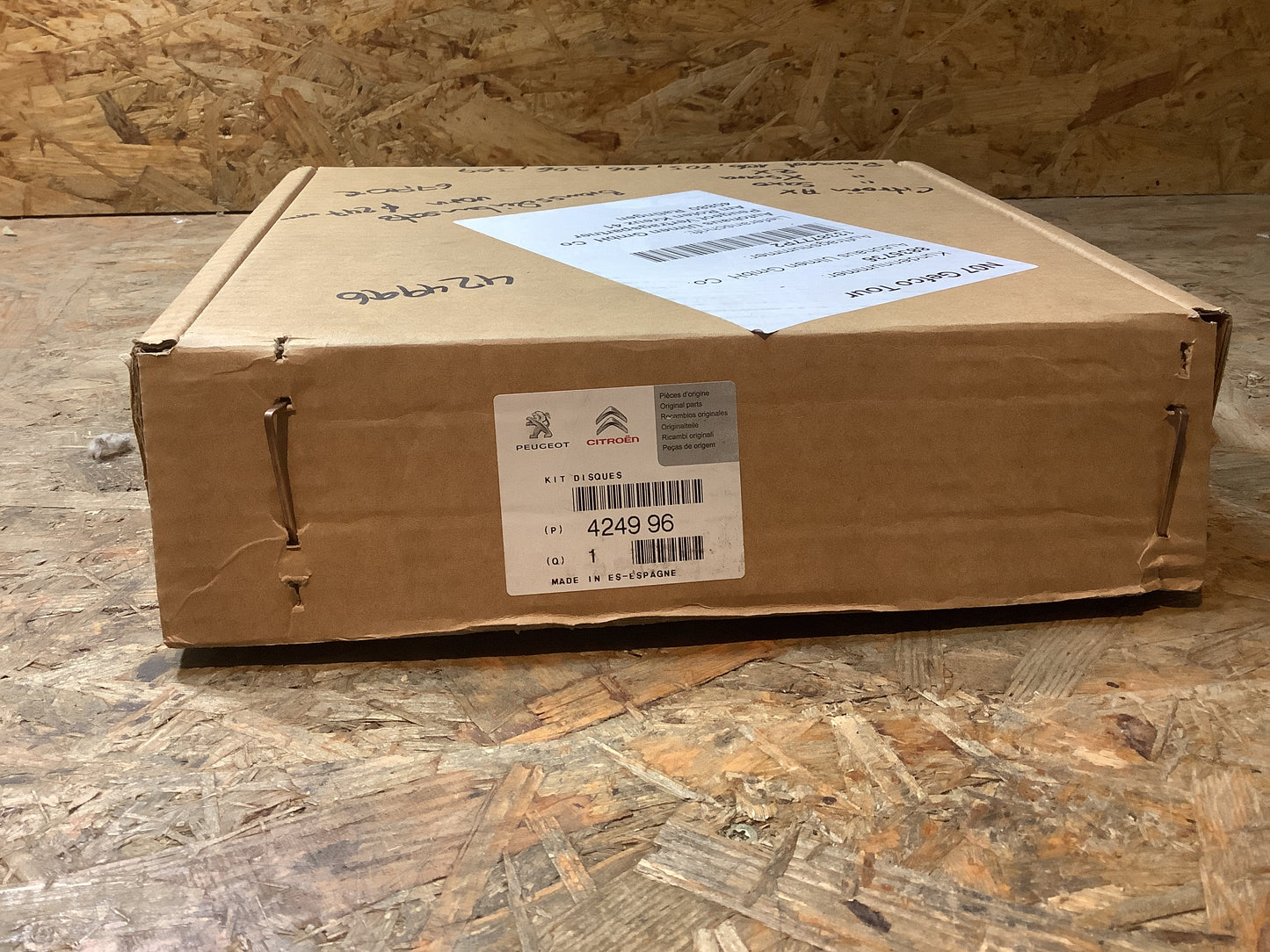 Citroën AX, Saxo, Xsara, ZX, Peugeot 106, 205, 206, 306, 309 Bremsscheibensatz vorn ø247mm Original Peugeot/Citroën NEU