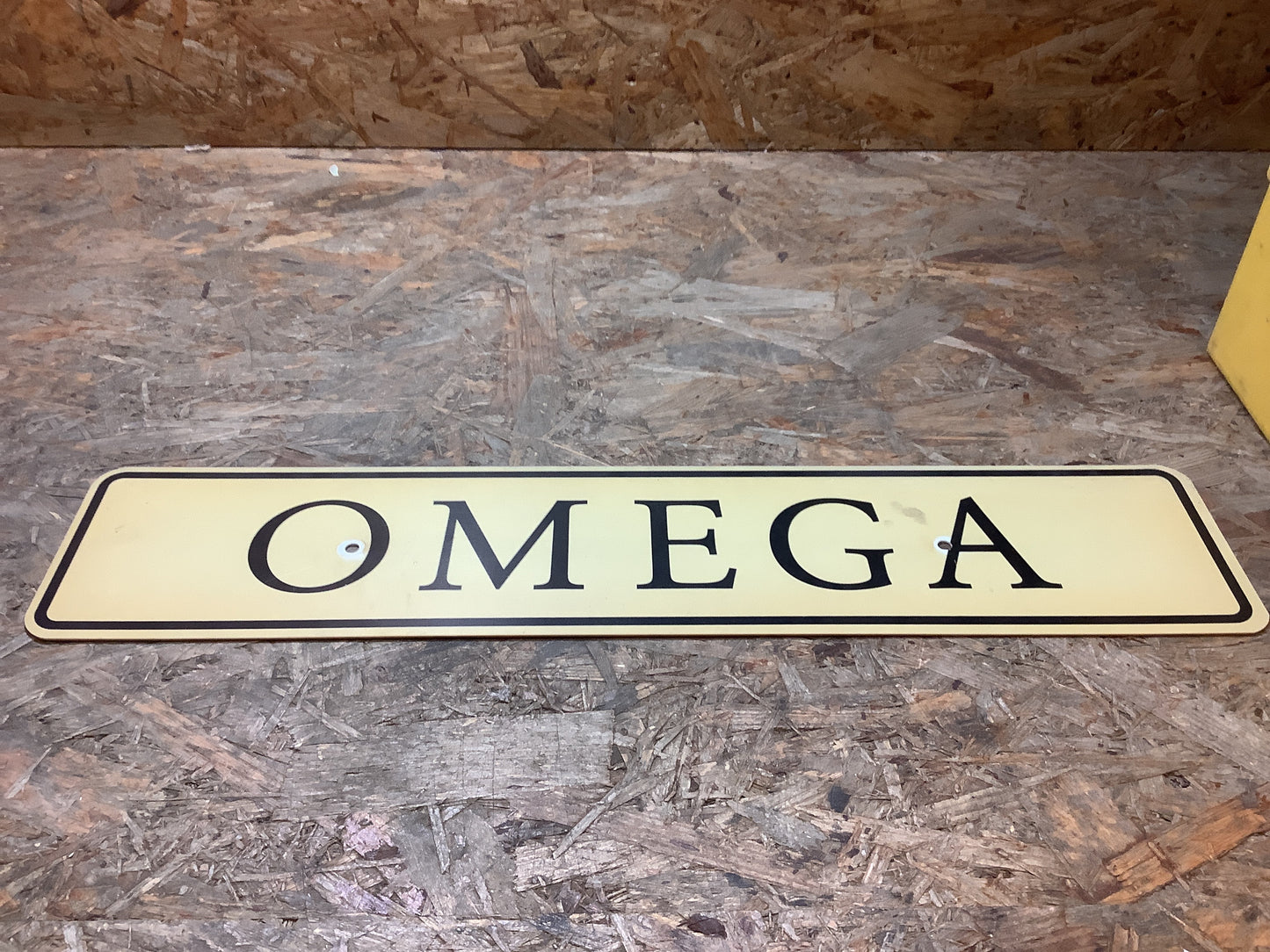 Opel Omega Kennzeichen