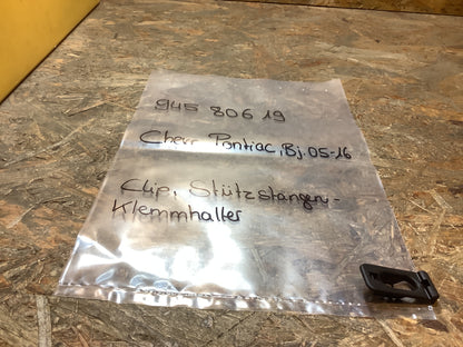 Chevrolet Pantiac, Bj. 05-16 Clip, Stützstangenklemmhalter Original GM NEU