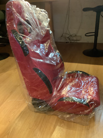 TA Technix Sportsitz - rot, Alcantara, verstellbar, rechts