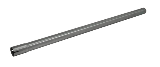 Friedrich Motorsport 1 3/4" 1000mm Auspuffrohr mit Muffe aluminierter Stahl