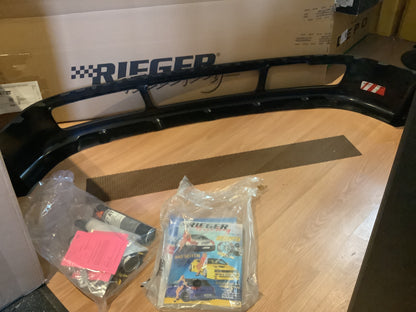 VW Golf 4 Rieger Heckansatz   -> nicht für hochgezogene ESD!    Nicht für Cabrio ABS, 
inkl. Alugitter, Gutachten, Montagezubehör