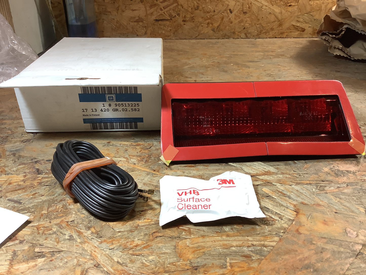 Opel Calibra, 3 Bremsenleuchte Original GM NEU