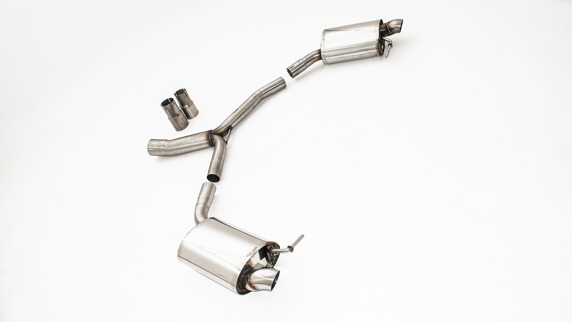 Friedrich Motorsport 76mm Duplex-Sportendschalldämpfer Audi A5 B9 (F5/B8) Coupe und Cabrio