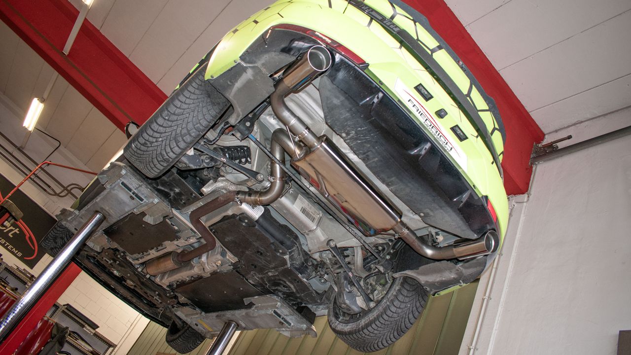 Friedrich Motorsport 76mm Duplex-Sportendschalldämpfer Peugeot 508 II Limousine GT