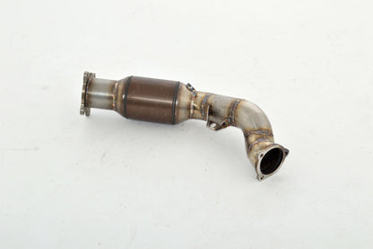 Friedrich Motorsport 76mm Downpipe mit 200 Zellen Sport-Kat. Edelstahl