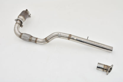 Friedrich Motorsport 76mm Downpipe mit Sport-Kat. Edelstahl