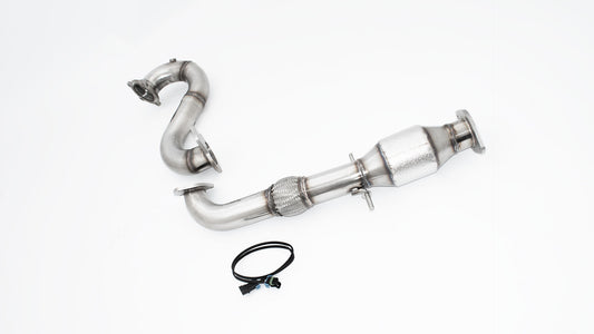 Friedrich Motorsport 76mm Downpipe mit 200 Zellen Sport-Kat. Opel Astra J GTC OPC
