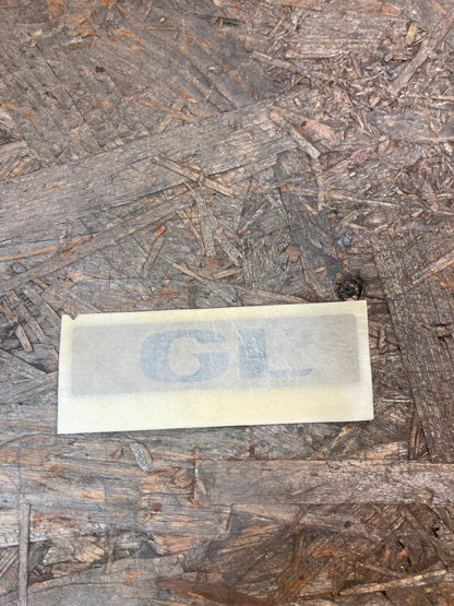 Mitsubishi Emblem „GL“ Original Mitsubishi NEU