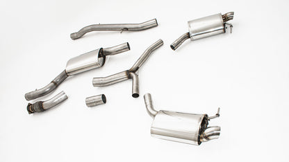Friedrich Motorsport 76mm Duplex-Anlage Audi A4 B9 (B8/8W) Quattro