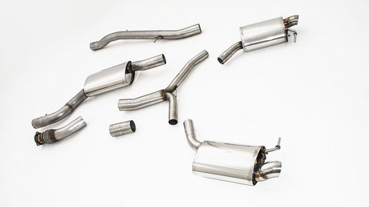 Friedrich Motorsport 76mm Duplex-Anlage Audi A4 B9 (B8/8W) Quattro