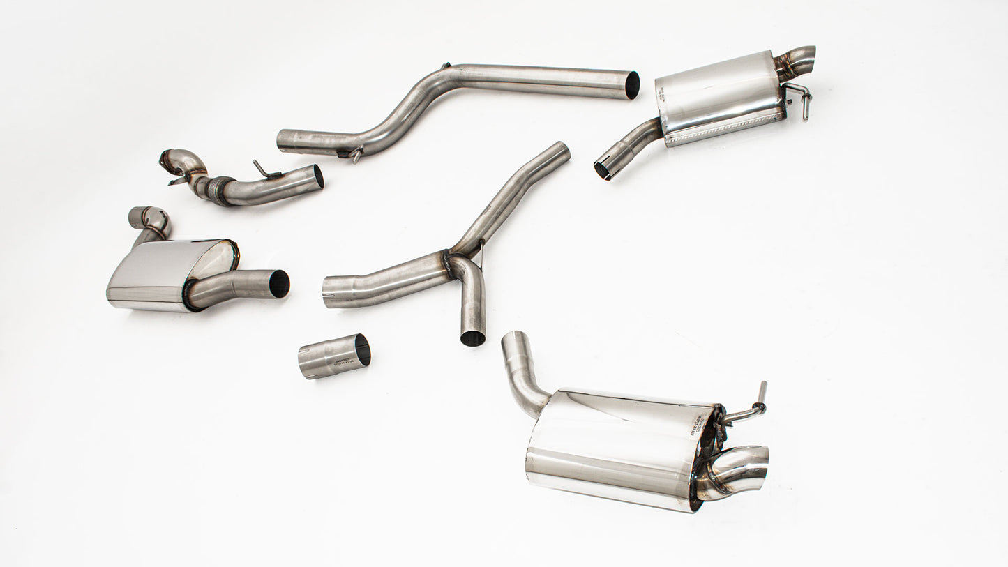 Friedrich Motorsport 76mm Duplex-Anlage Audi A5 B9 (F5/B8) Coupe und Cabrio