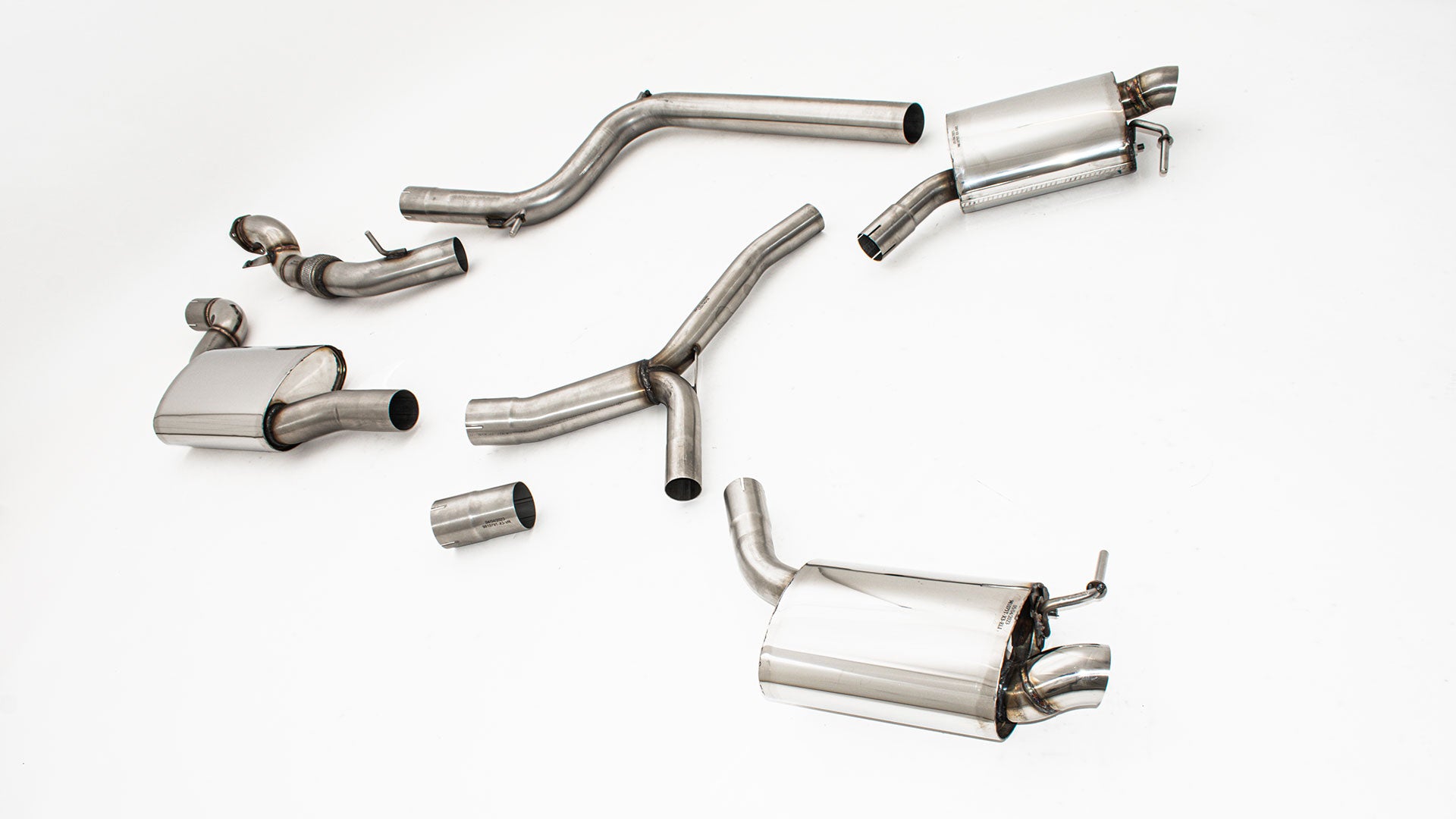Friedrich Motorsport 76mm Duplex-Anlage Audi A5 B9 (F5/B8) Coupe und Cabrio
