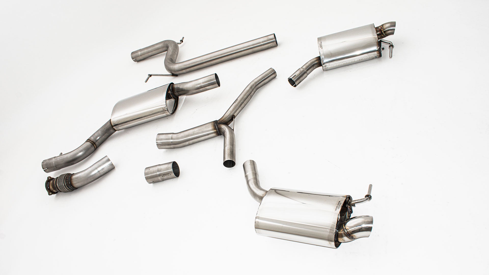 Friedrich Motorsport 76mm Duplex-Anlage Audi A5 B9 (F5/B8) Coupe und Cabrio