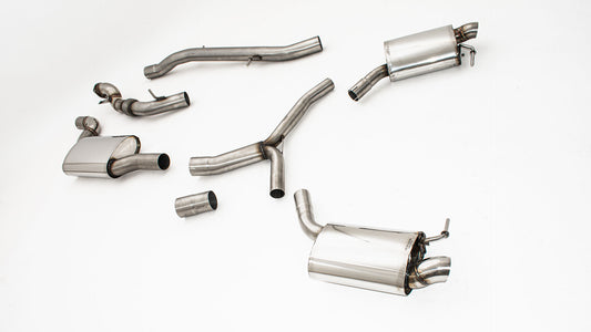 Friedrich Motorsport 76mm Duplex-Anlage Audi A5 B9 (F5/B8) Coupe und Cabrio Quattro