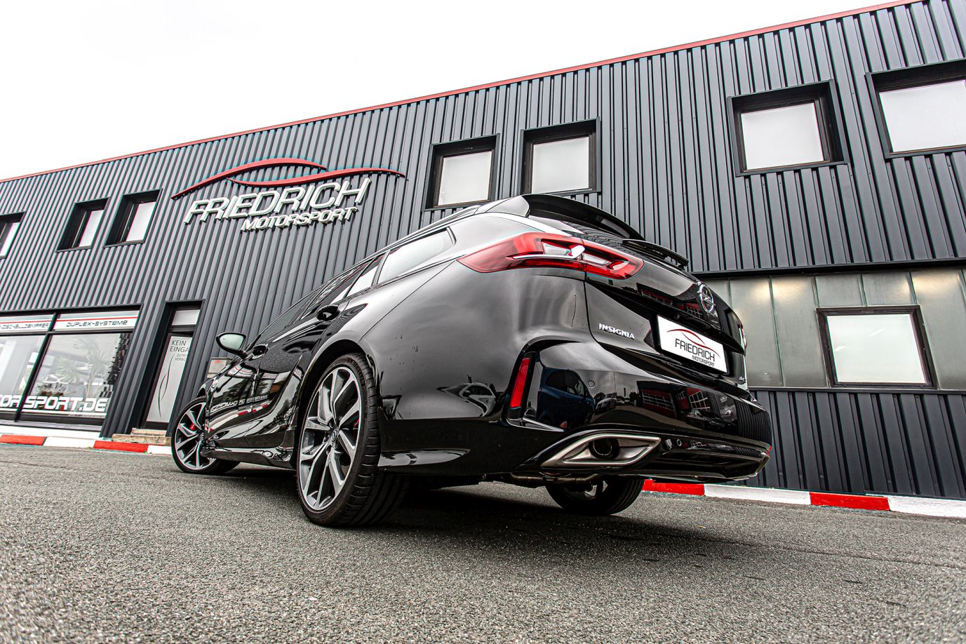Friedrich Motorsport 76mm Duplex-Anlage Opel Insignia Sports Tourer GSI Allrad