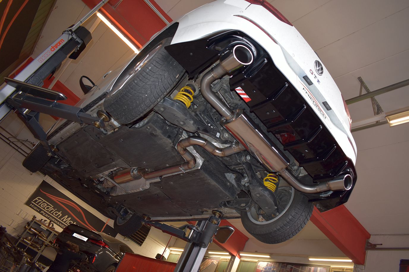 Friedrich Motorsport Gruppe A Duplex-Anlage VW Golf VIII GTE