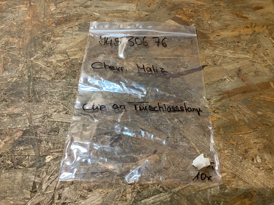 Chevrolet Matiz Clip an Türschlossstange Original GM NEU