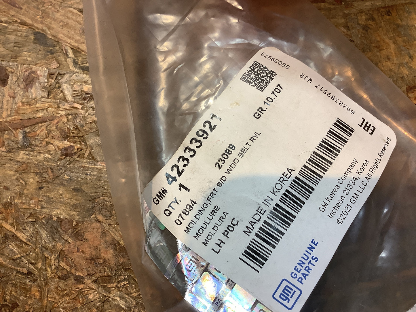 Chevrolet Captiva C100 Fensterschachtleiste vorn links Original GM NEU