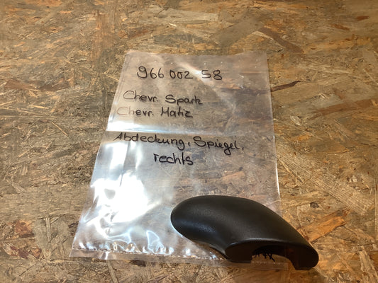 Chevrolet Spark, Matiz Abdeckung, Spiegel rechts Original GM NEU