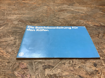 Die Betriebsanleitung für den VW Käfer