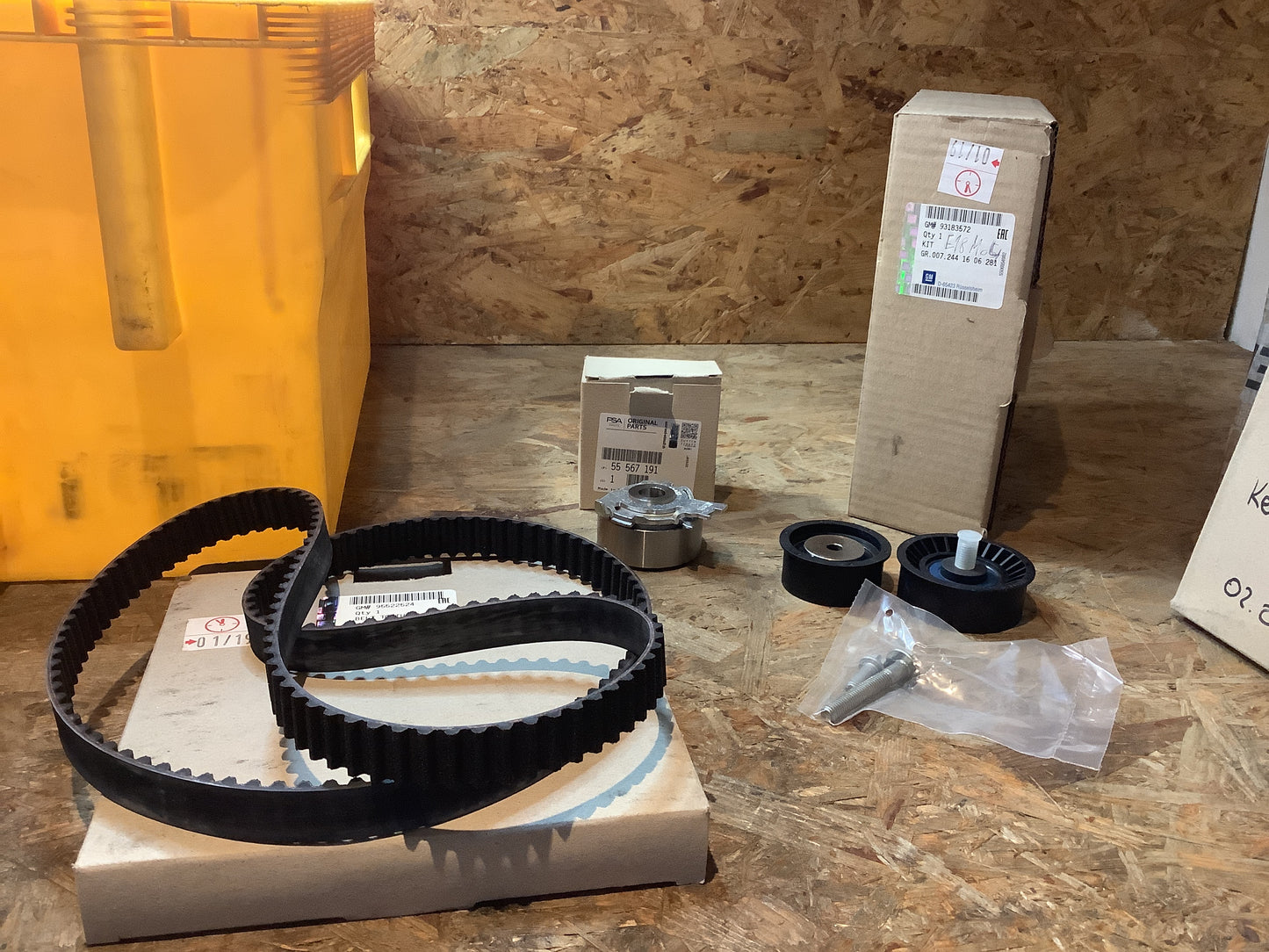 Astra G Cabrio / Caravan / Coupé / Stufenheck CC Zahnriemensatz Original GM NEU