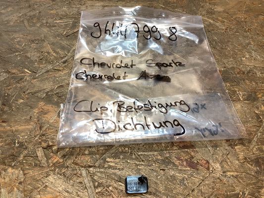 Chevrolet Spark/ Aveo Clip, Befestigung, Dichtung Original GM NEU