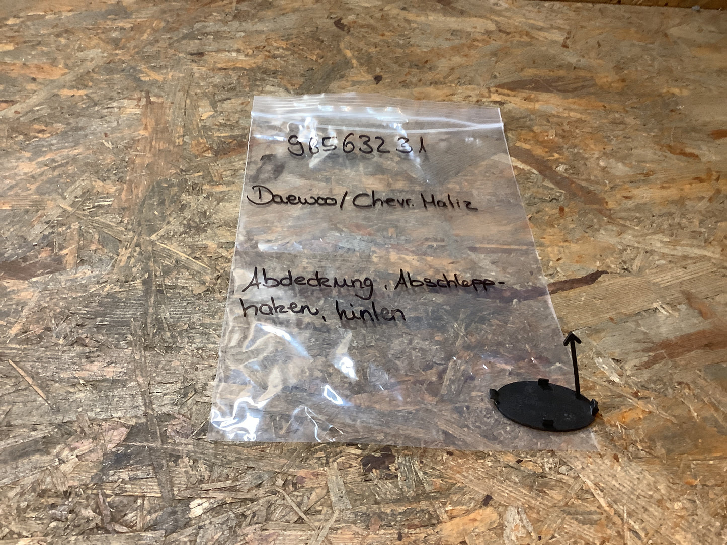 Daewoo/ Chevrolet Matiz Abdeckung, Abschlepphaken, hinten Original GM NEU