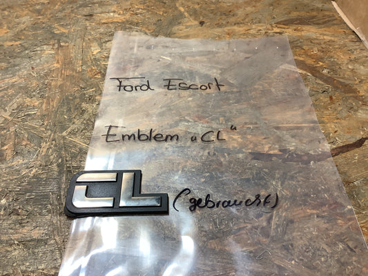 Emblem „CL“ Original Ford GEBRAUCHT