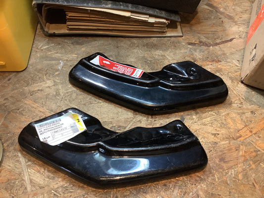 Heck Ansatz Flaps Diffusor passend für Diffusor passend für AUDI TT MK2 RS schwarz Hochglanz schwarz Hochglanz