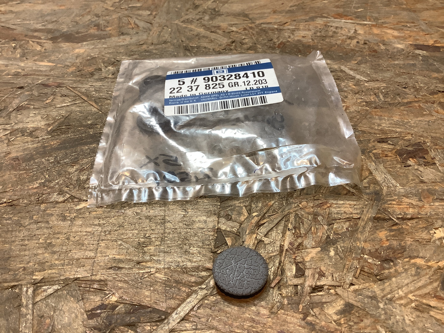 Astra F, Vectra B Abdeckkappe Grau Original GM