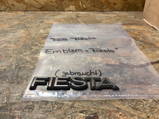 Emblem „Fiesta“ Original Ford GEBRAUCHT
