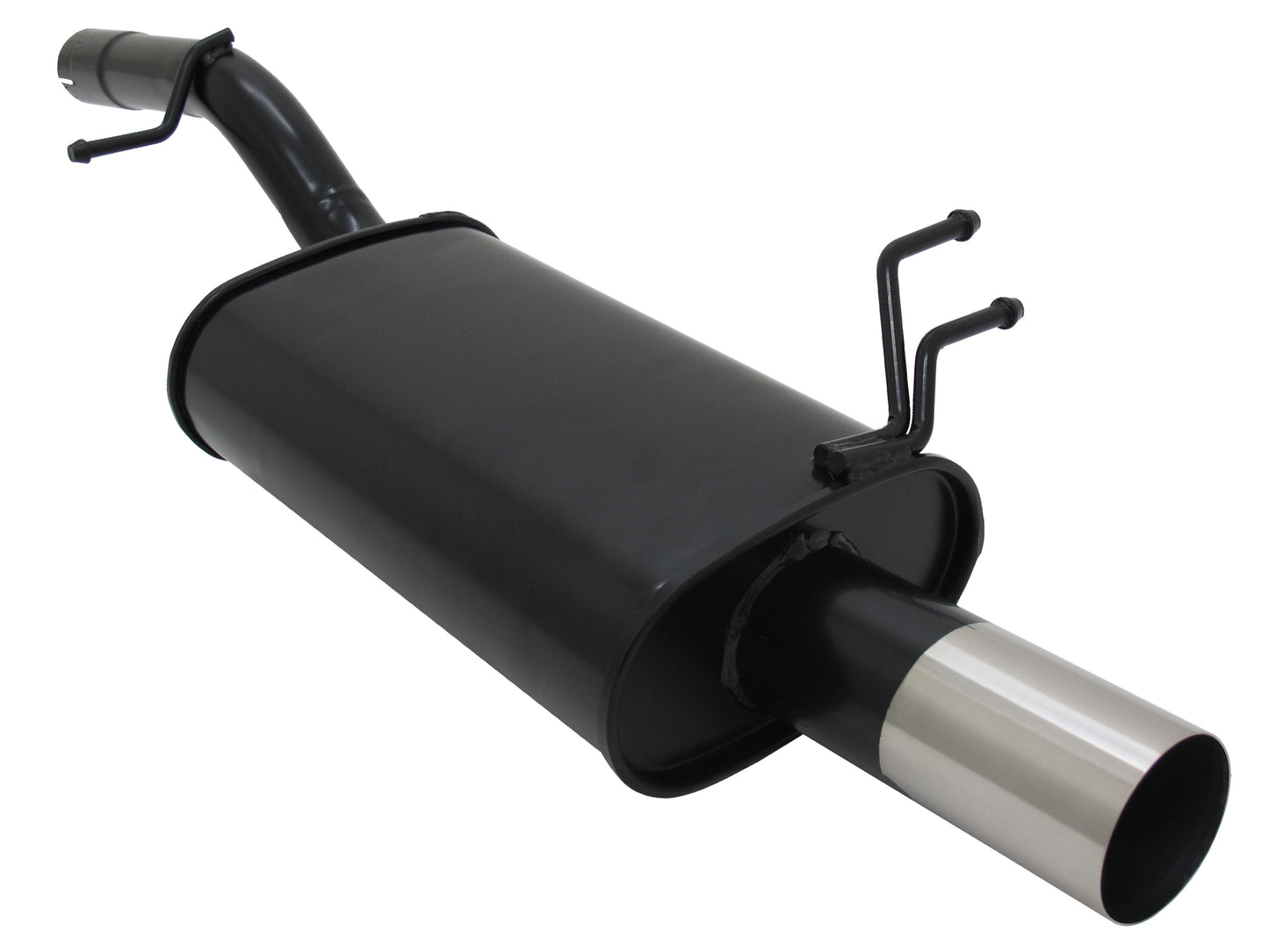 Novus Sportauspuff für Ford Fiesta MK6 JH / JD 1x76mm RL-Design A5401E76RL_2