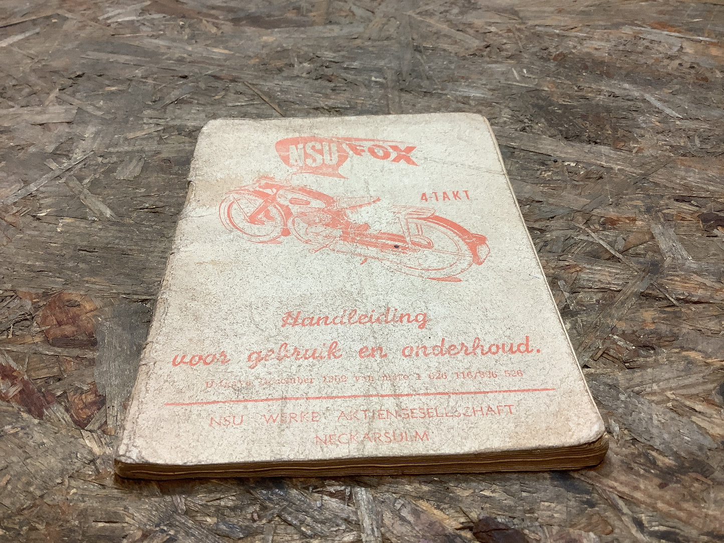 NSU Fox 4-Takt Handleiding