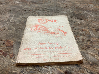 NSU Fox 4-Takt Handleiding